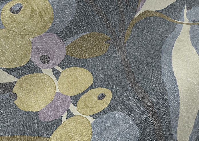 Josie, Petrol - Made to Measure Curtains - Image 4